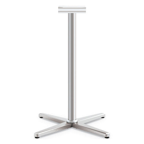 Arrange X-leg Base For 42" To 48" Tops, 32w X 32d X 40h, Silver