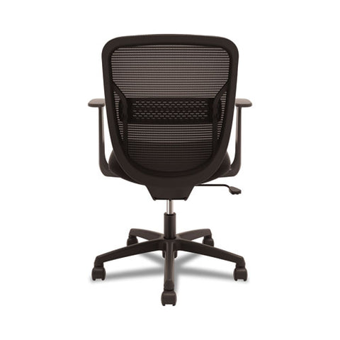 Gateway Mid-back Task Chair, Supports Up To 250 Lb, 17" To 22" Seat Height, Black