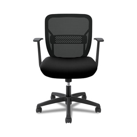 Gateway Mid-back Task Chair, Supports Up To 250 Lb, 17" To 22" Seat Height, Black