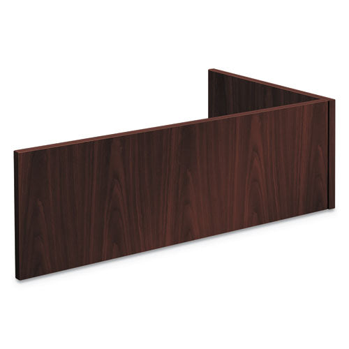 Foundation Reception Station - For Returns, 42.25w X 24d X 13h, Mahogany