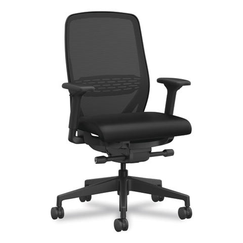 Nucleus Series Recharge Task Chair, Supports Up To 300 Lb, 16.63 To 21.13 Seat Height, Black