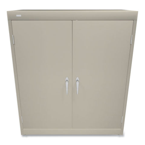 Assembled Storage Cabinet, 36w X 18.13d X 41.75h, Putty