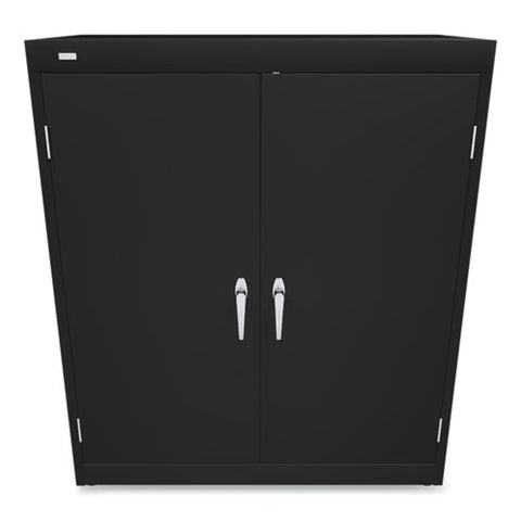 Assembled Storage Cabinet, 36w X 18d X 42h, Black