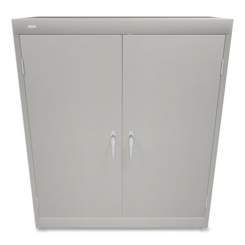 Assembled Storage Cabinet, 36w X 18.13d X 41.75h, Light Gray