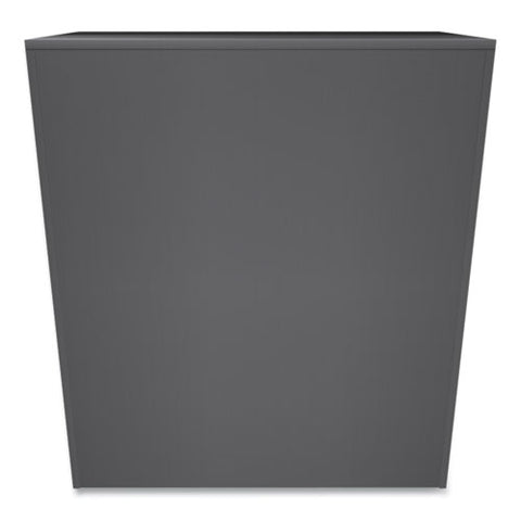 Assembled Storage Cabinet, 36w X 18.13d X 41.75h, Charcoal