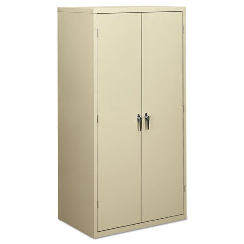 Assembled Storage Cabinet, 36w X 24.25d X 71.75h, Putty