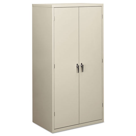 Assembled Storage Cabinet, 36w X 24.25d X 71.75h, Light Gray