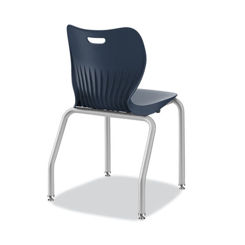 Smartlink Four-leg Chair, 19.5" X 19.63" X 31", Regatta Seat, Regatta Base, 4/carton