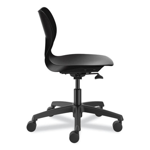 Smartlink Task Chair, Supports Up To 275 Lb, 34.75" Seat Height, Onyx Seat, Onyx Back, Black Base