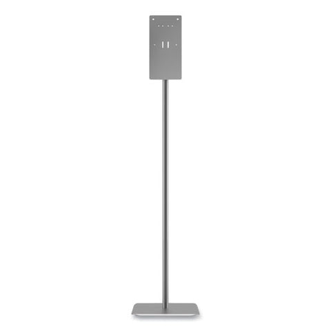 Hand Sanitizer Station Stand, 12 X 16 X 54, Silver