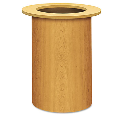 Laminate Cylinder Table Base, 18" Diameter X 28h, Harvest