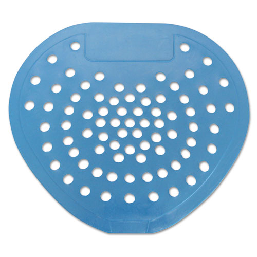 Health Gards Vinyl Urinal Screen, Mint Scent, 7.75 X 6.88, Blue, Dozen