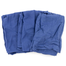 Reclaimed Surgical Huck Towel, Blue, 25 Towels/carton