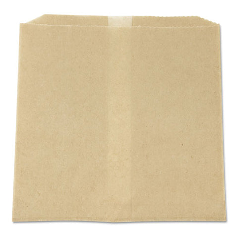 Waxed Napkin Liners For Most Swing-top Type Receptacles , 8.5" X 7" X 8", Brown, 500/carton