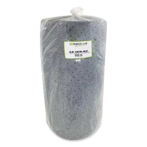 Taskbrand All Sorb Industrial Sorbent Roll, 24.5 Gal, 15" X 150 Ft, 2/carton