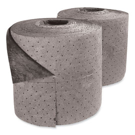 Taskbrand All Sorb Industrial Sorbent Roll, 24.5 Gal, 15" X 150 Ft, 2/carton