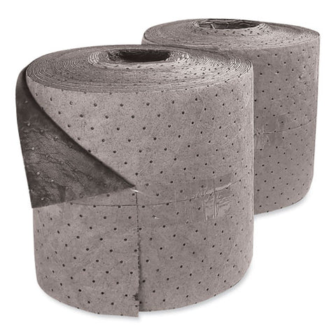Taskbrand All Sorb Industrial Sorbent Roll, 24.5 Gal, 15" X 150 Ft, 2/carton