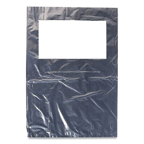 Scensibles Universal Receptable Liner Bags With 7.5" Wrap-around Mounting Strap, 12.5" X 23", White, 500/carton