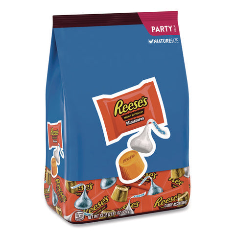 Miniatures Variety Party Pack, Assorted Milk Chocolates, 33 Oz Bag