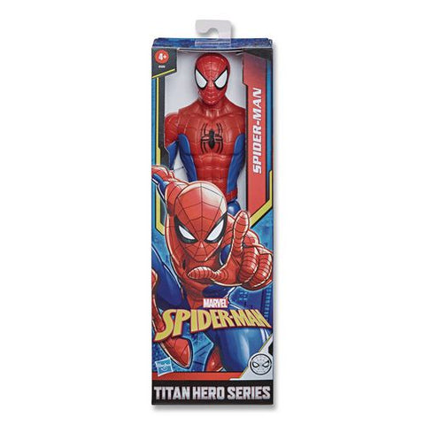 Marvel Titan Hero Series Spider-man Action Figure, 12", Ages 4 And Up