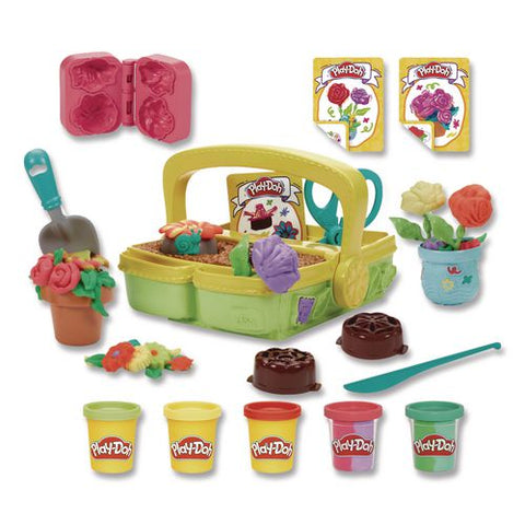Play-doh Blooming Flowers Playset, Assorted Colors
