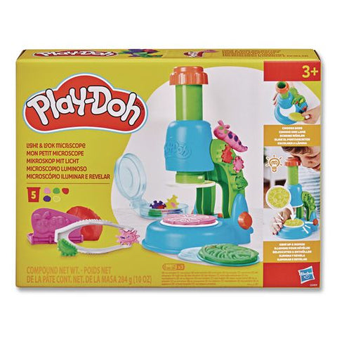 Play-doh Light And Look Microscope Playset