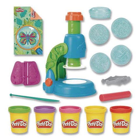Play-doh Light And Look Microscope Playset