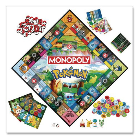 Monopoly Pokemon Edition Board Game, Ages 8 And Up