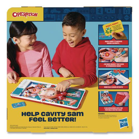 Operation Electronic Board Game, Ages 6 And Up
