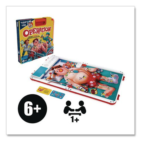 Operation Electronic Board Game, Ages 6 And Up