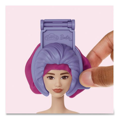 Play-doh Barbie Hearts And Hair Doll Set