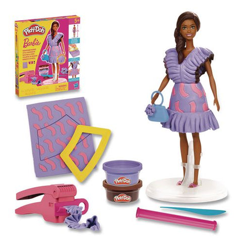 Play-doh Barbie Fashionista Ruffles Doll Set