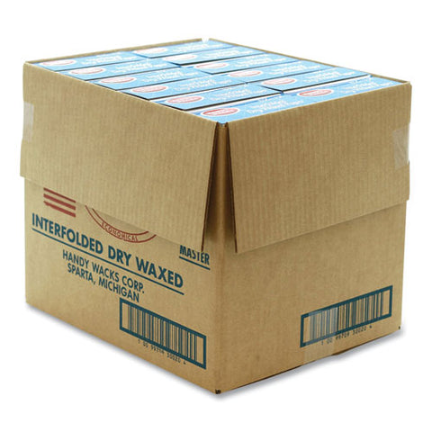 Interfolded Dry Waxed Paper Deli Sheets, 10.75 X 12, 500 Box, 12 Boxes/carton