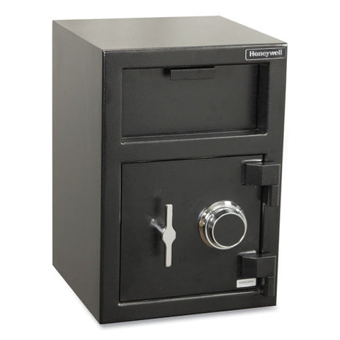 Steel Depository Safe With Combo Lock, 14 X 14.2 X 20, 1.06 Cu Ft, Black