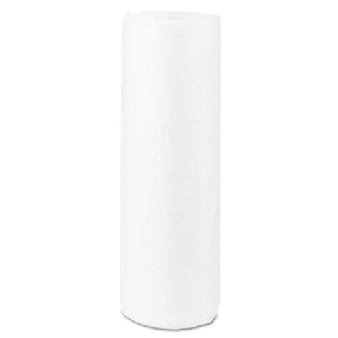 Institutional Low-density Can Liners, 55 Gal, 0.8 Mil, 36" X 58", Natural, Interleaved Roll, 25 Bags/roll, 8 Rolls/carton