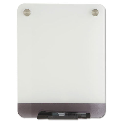 Clarity Personal Board, 9" X 12", White Surface, Satin Aluminum Frame