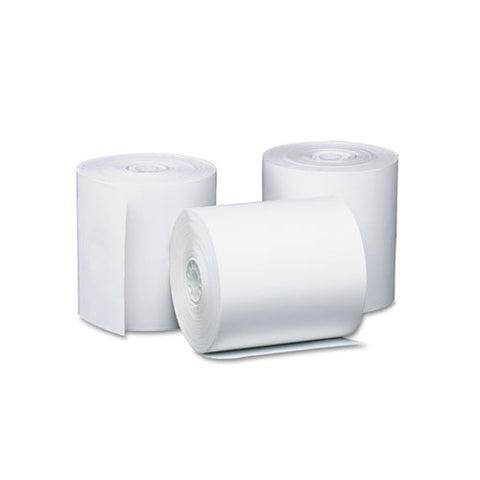 Direct Thermal Printing Thermal Paper Rolls, 3.13" X 230 Ft, White, 8/pack