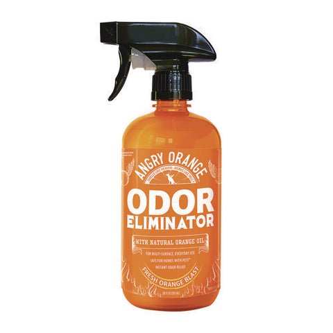 Pet Odor Eliminator Spray, Fresh Orange Blast Scent, 20 Oz Spray Bottle