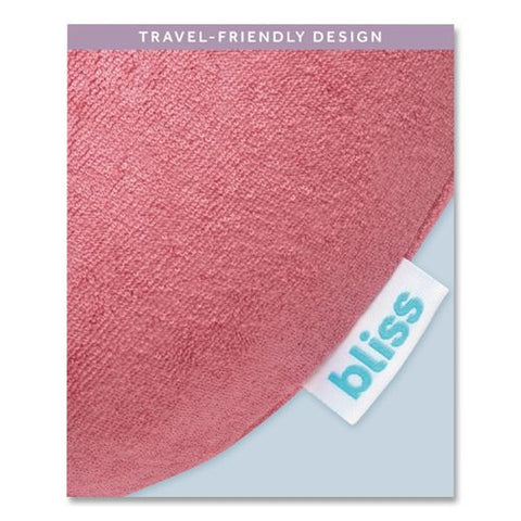 Terry Cloth Neck Pillow, Red