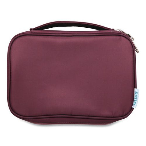 Travel Jewelry Organizer, 7.4 X 5.6, Maroon