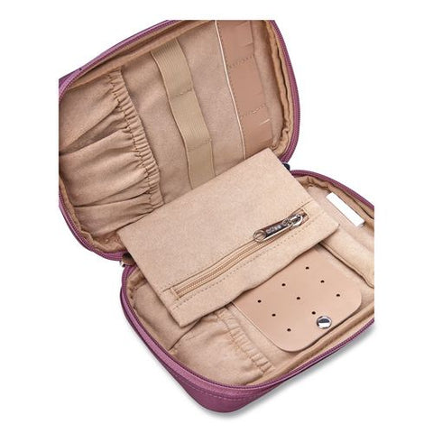 Travel Jewelry Organizer, 7.4 X 5.6, Maroon