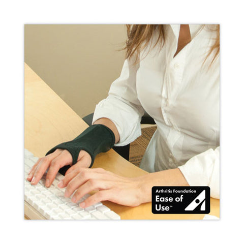 Smartglove Wrist Wrap, Small, Fits Hands Up To 3.25" Wide, Black