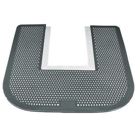 Disposable Toilet Floor Mat, Nonslip, Orchard Zing Scent, 23 X 21.63, Gray, 6/carton