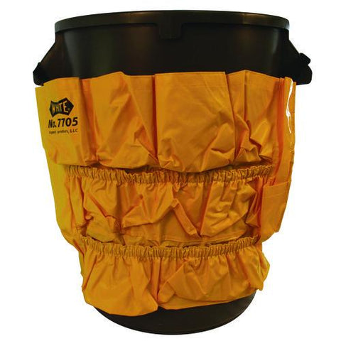 Gator Caddy Vinyl Yellow Bag, Nine Compartments, 20 X 20.5, Yellow