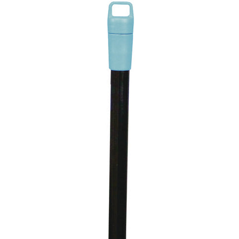 Lobby Dust Pan Broom, 36.86", Black/blue, 12/carton