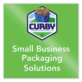Curby Mailer Self-sealing Recyclable Mailer, Paper Padding, Self-adhesive, #5, 11.38 X 15.5, 30/carton