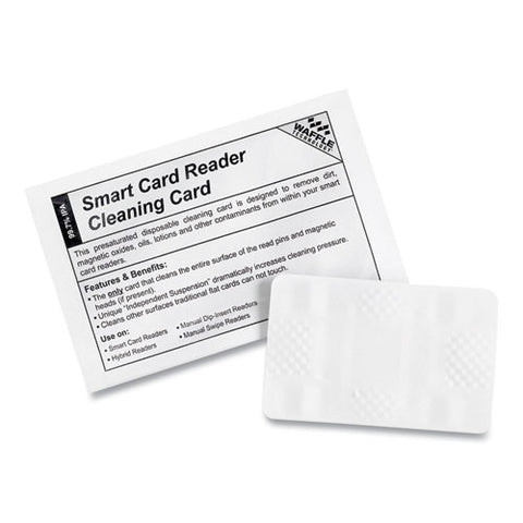 Magnetic Card Reader Cleaning Cards, 2.1" X 3.35", 40/box