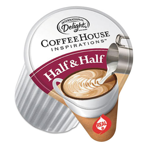 Coffee House Inspirations Half And Half, 0.38 Oz Mini Cups, 180/carton