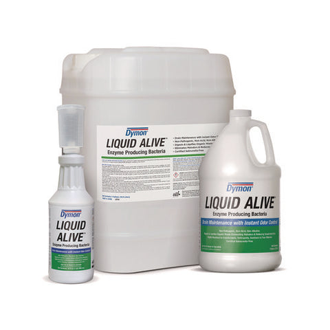 Liquid Alive Enzyme Producing Bacteria, 1 Gal Bottle, 4/carton