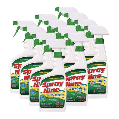 Heavy Duty Cleaner/degreaser/disinfectant, Citrus Scent, 22 Oz Trigger Spray Bottle, 12/carton